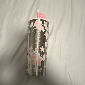 NWT- Starbucks Cherry Blossom Stainless Steel